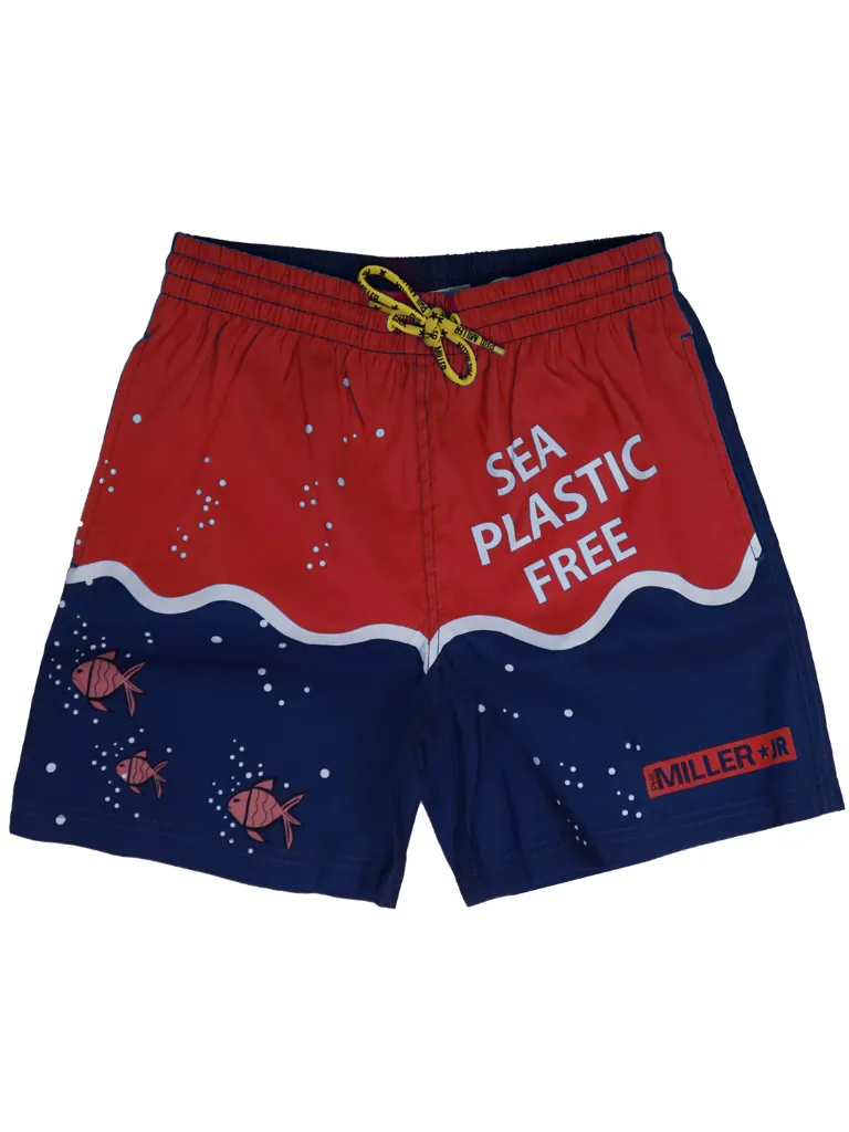Beachwear Junior PHM250 (Navy-Red, 6Y)